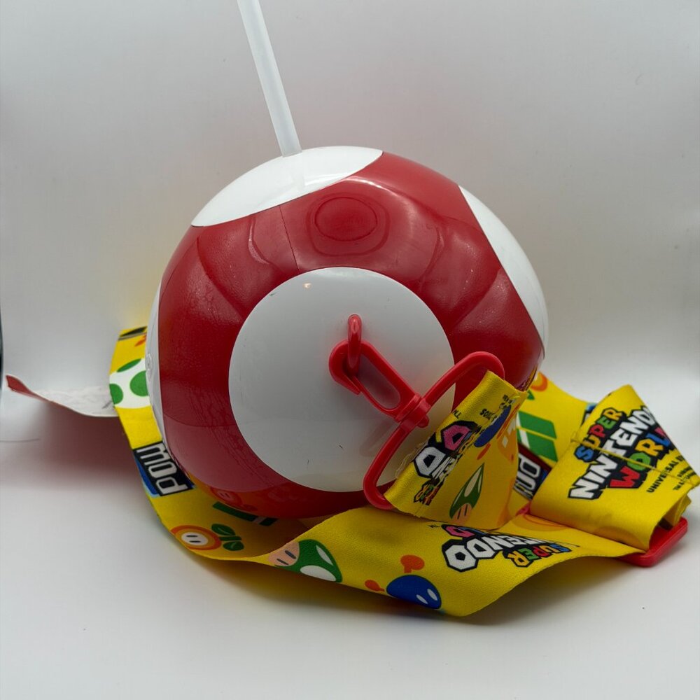 Super Nintendo World Toad Mushroom Popcorn Bucket Universal Studios - Picture 5 of 6